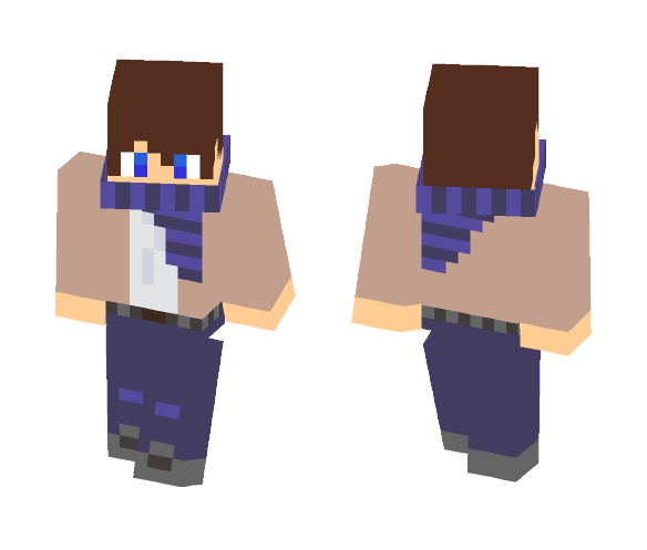 Scarf Boy - Boy Minecraft Skins - image 1