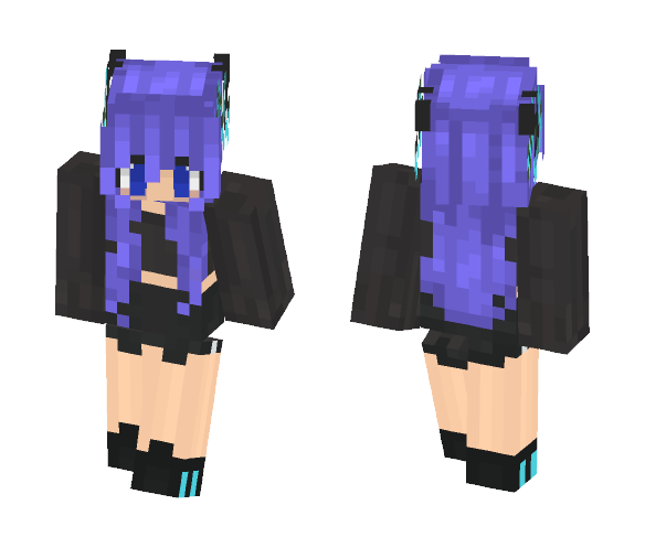 One of the twins - Female Minecraft Skins - image 1