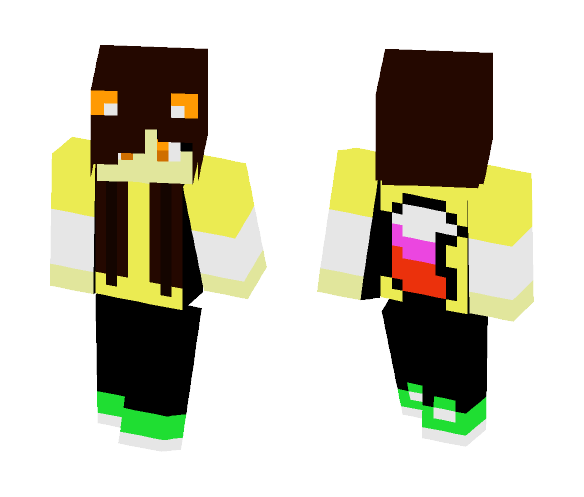 Merfli (Girl version of Merfly) - Female Minecraft Skins - image 1