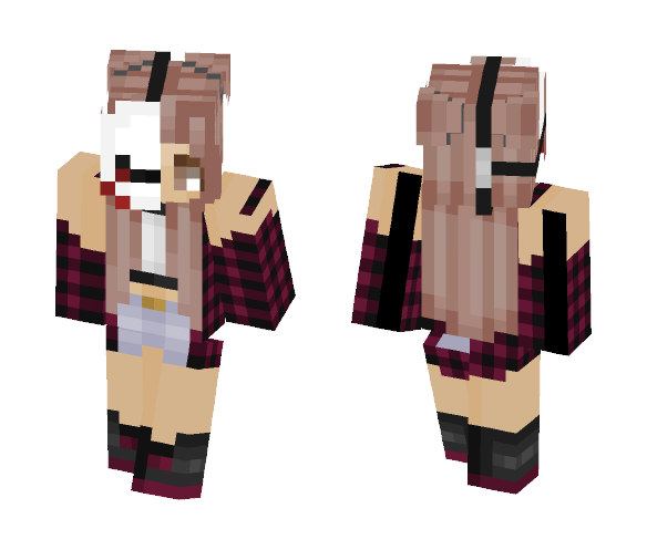 Two Faced ???? - Female Minecraft Skins - image 1