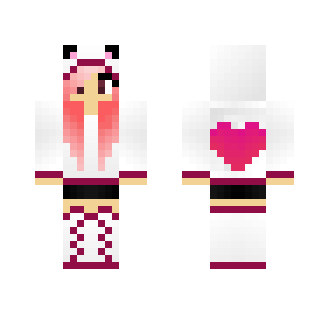 Strawberry Panda Girl - Girl Minecraft Skins - image 2