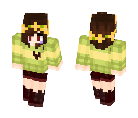 ColorShift Chara - Interchangeable Minecraft Skins - image 1