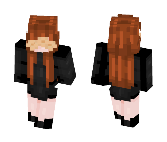 Anxiety ❀ - Female Minecraft Skins - image 1