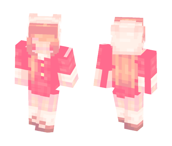 Little Pink Coat - Female Minecraft Skins - image 1