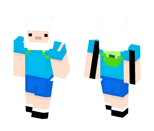 Finn from Adventure Time by ???? - Male Minecraft Skins - image 1