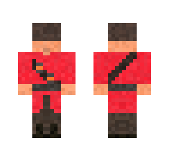RED + BLU Soldier - Team Fortress 2 - Male Minecraft Skins - image 2