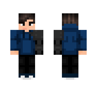 blue mane - Male Minecraft Skins - image 2
