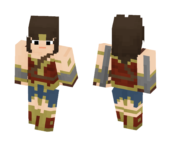 Wonder Woman(DCEU) - Comics Minecraft Skins - image 1
