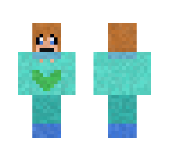 Cold Girl - By LuxrayBoy8 - Girl Minecraft Skins - image 2