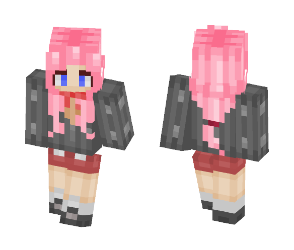 KawaiiHighSchool~PinkGirl - Kawaii Minecraft Skins - image 1