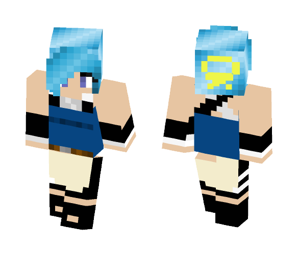 Azure Fang - Female Minecraft Skins - image 1