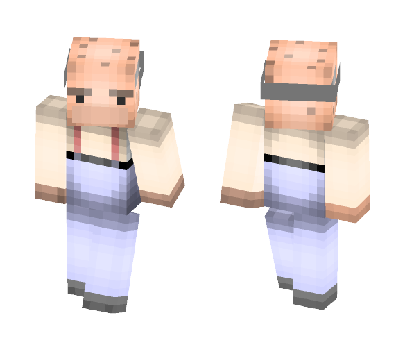 Grumpy Grandpa - Male Minecraft Skins - image 1