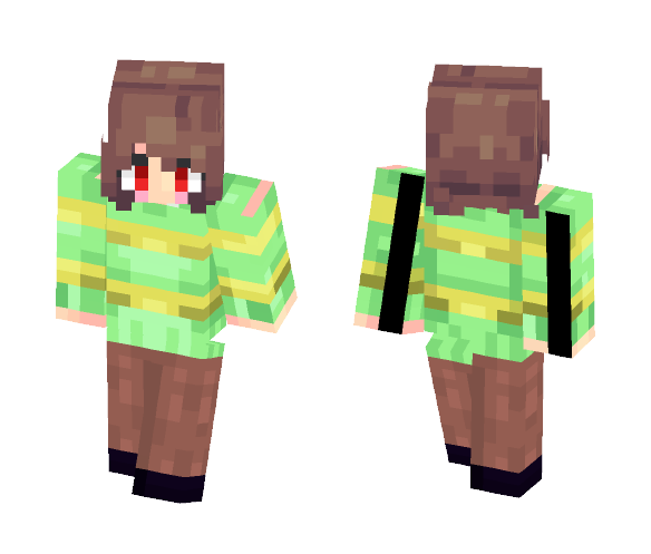 Chronotale - Chara - Female Minecraft Skins - image 1