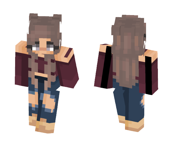 Detailed Girl Skin - Girl Minecraft Skins - image 1