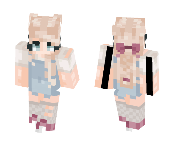Overalls...EunoiaWave - Female Minecraft Skins - image 1