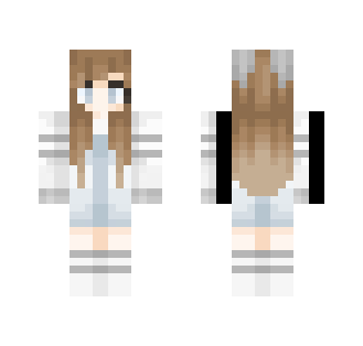 bunnies, my dude. - Female Minecraft Skins - image 2