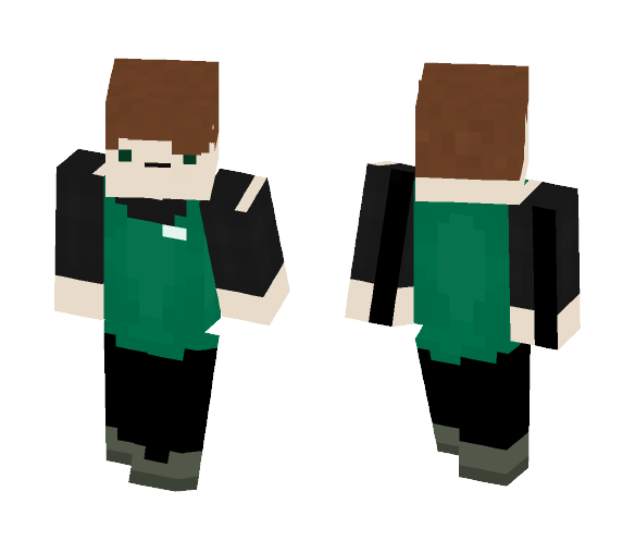 Starbucks boi - Male Minecraft Skins - image 1