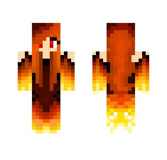 Fire Demon Girl! - Female Minecraft Skins - image 2