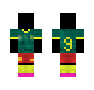 Cameroon National Team Kit - Interchangeable Minecraft Skins - image 2
