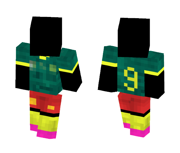 Cameroon National Team Kit - Interchangeable Minecraft Skins - image 1