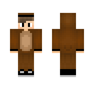 Blond Bear Costume - Male Minecraft Skins - image 2