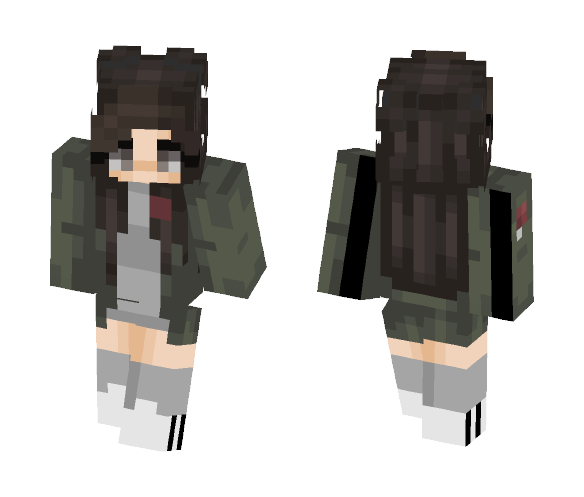 im not a SOLDIER - Female Minecraft Skins - image 1