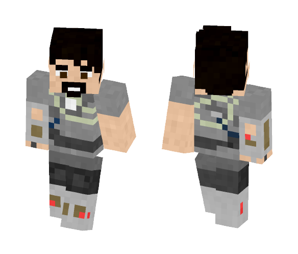 Tony stark test suit | iron man 1 - Iron Man Minecraft Skins - image 1