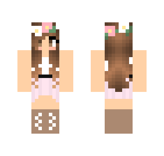 Brown Hair Girl - Color Haired Girls Minecraft Skins - image 2