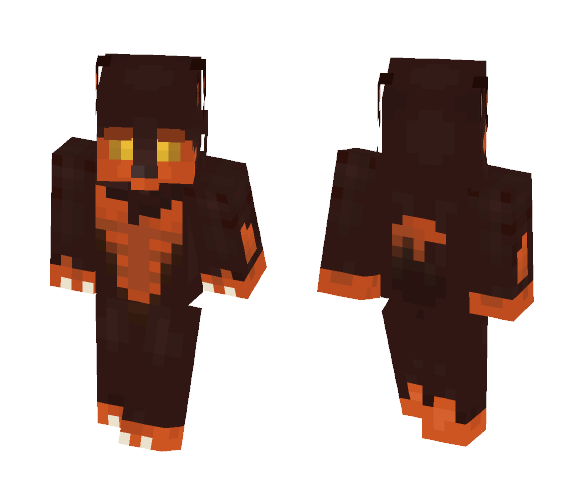 Bahamut - Requested by Nathanfox - Male Minecraft Skins - image 1