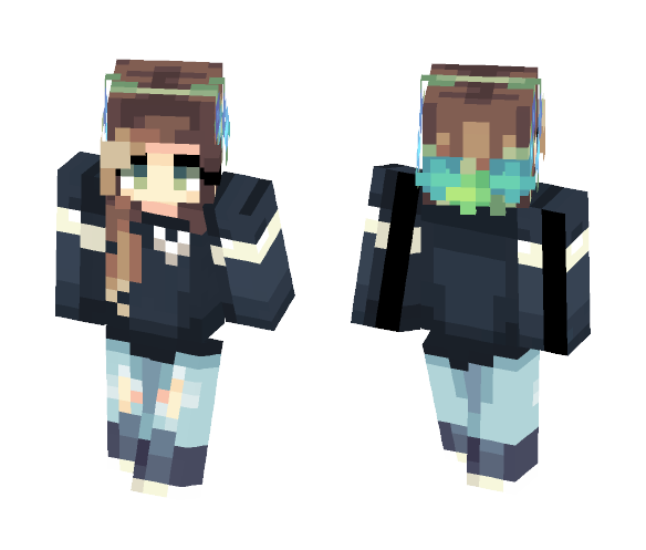 Flowers are Friends - Female Minecraft Skins - image 1