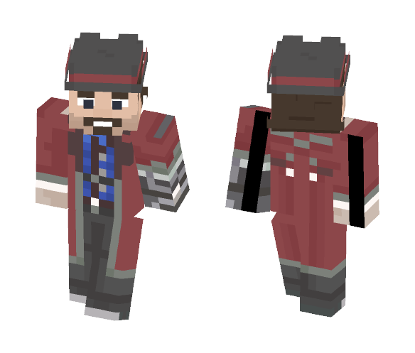 Overwatch - McCree (Riverboat) - Male Minecraft Skins - image 1