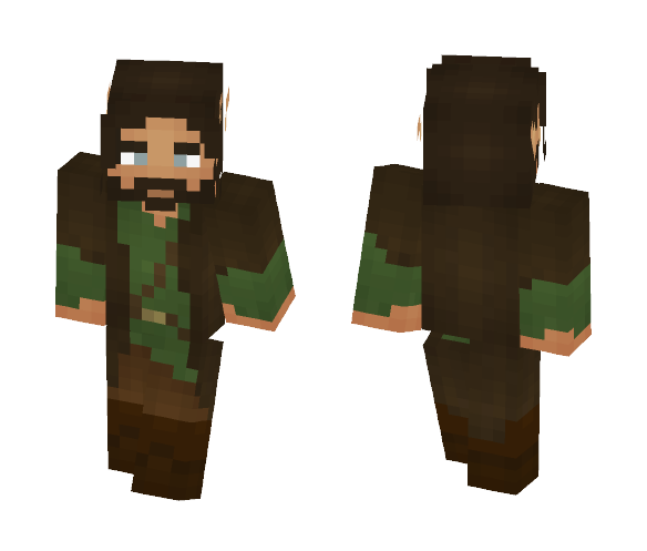 Bearded Elf [LoTC] [✗] - Male Minecraft Skins - image 1