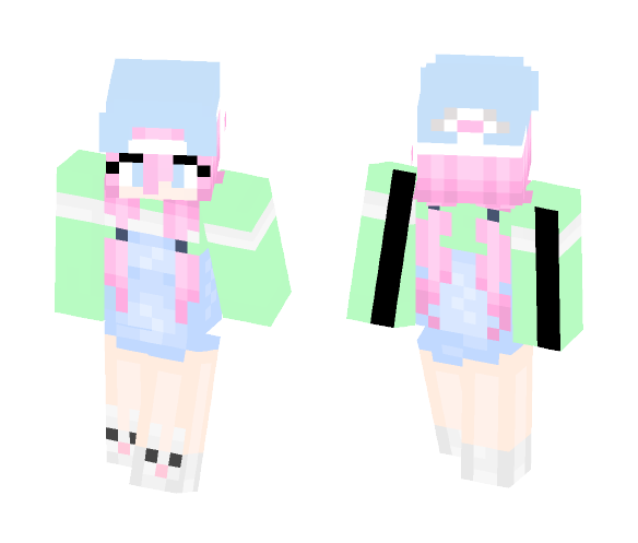 anime girl minecraft texture pack