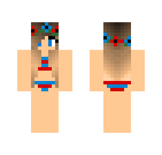 HotGirl in Bikini - Male Minecraft Skins - image 2