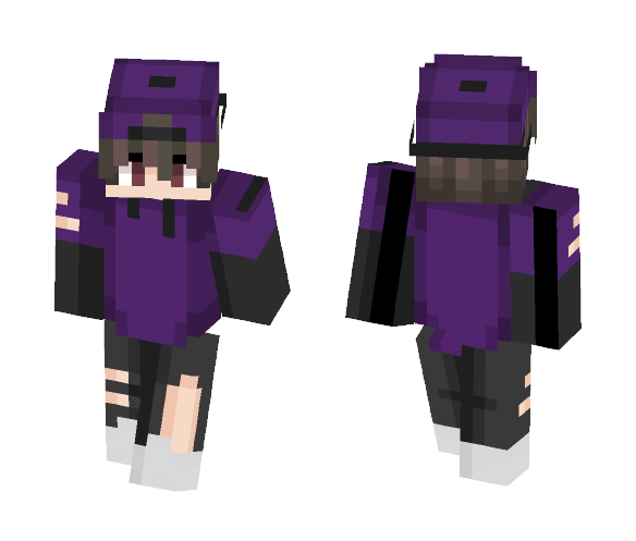 Purple Is My Color ~ ♥ - Male Minecraft Skins - image 1