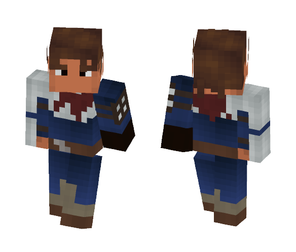 Remastered: The Eastern Mercenary - Male Minecraft Skins - image 1