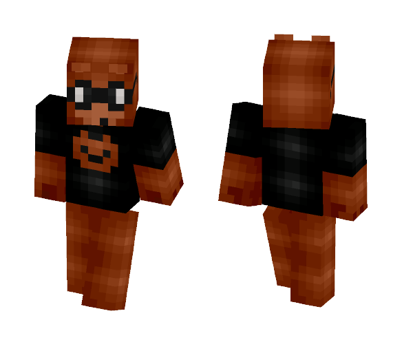 Famous Bear With Glasses - Male Minecraft Skins - image 1