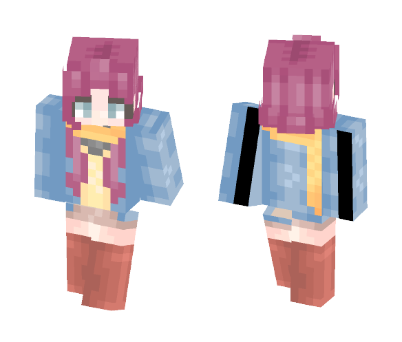 Is Autumm Here ;n; - Female Minecraft Skins - image 1