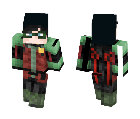 Robin / Damian Wayne | Injustice 2 - Male Minecraft Skins - image 1