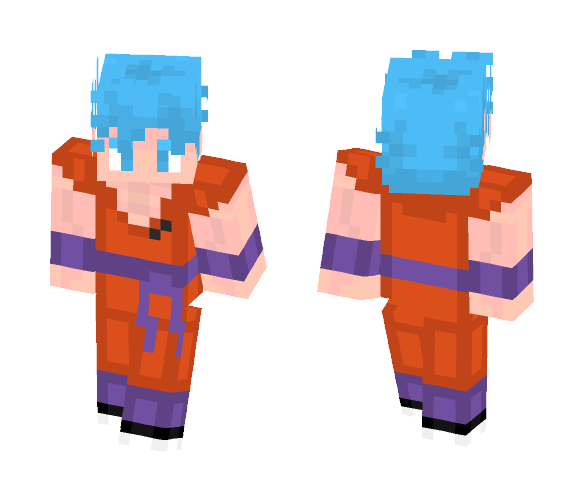 Goku (SSBKK) - Male Minecraft Skins - image 1