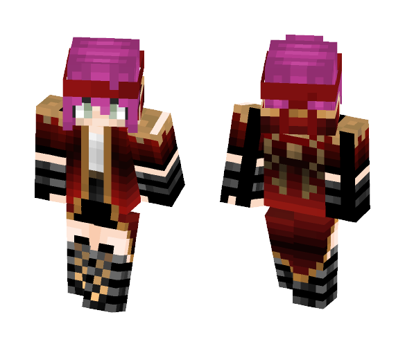 Sage OC Medieval Form - Female Minecraft Skins - image 1