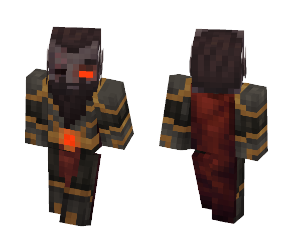 Undead Lava eye lord - Male Minecraft Skins - image 1