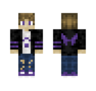 Purp Gang - Male Minecraft Skins - image 2
