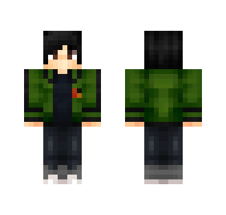 【Green】 - Male Minecraft Skins - image 2