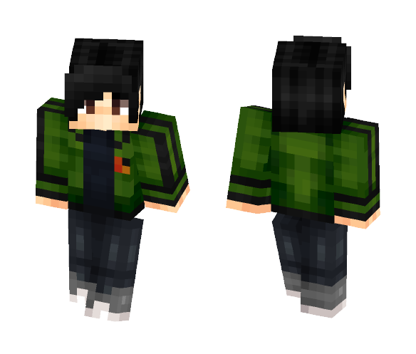 【Green】 - Male Minecraft Skins - image 1