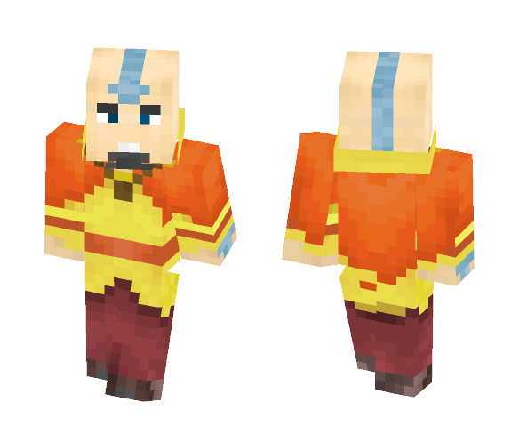 Airbender Monk - Male Minecraft Skins - image 1