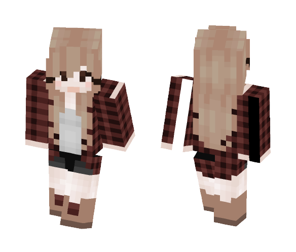 Girl From Lumber Woods (OC) - Girl Minecraft Skins - image 1