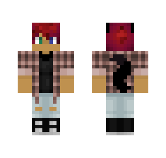 Blaze w/ New Outfit - Male Minecraft Skins - image 2