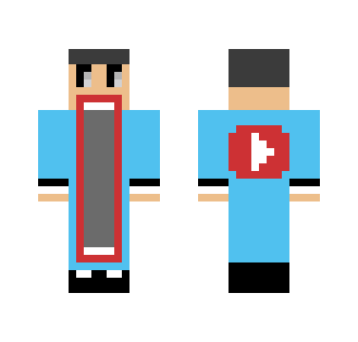 LONG MOUTH GAMER - Male Minecraft Skins - image 2