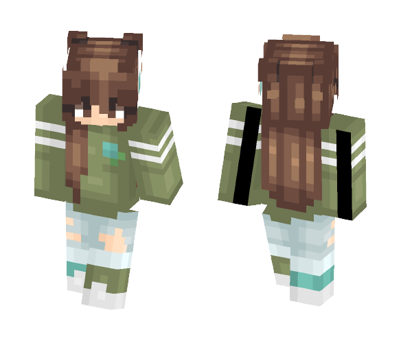 green - Female Minecraft Skins - image 1